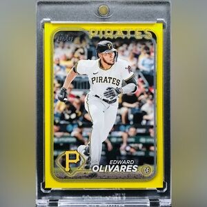 Edward Olivares - 2024 Topps Yellow #527